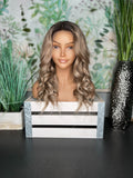 Ash Blonde frontal wig 14”