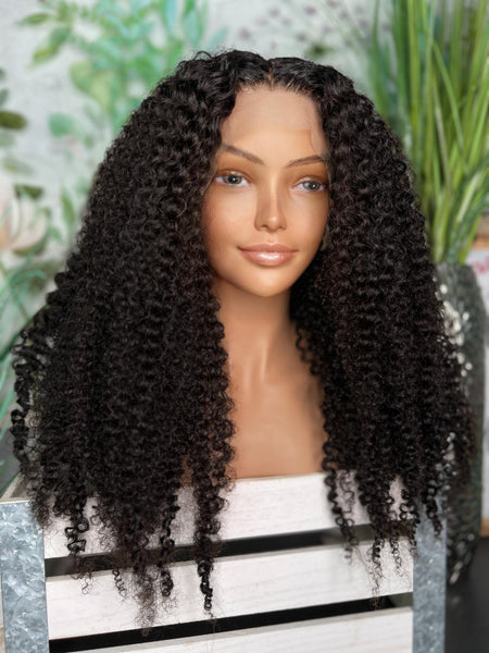 Full Lace Burmese tight curly 26”