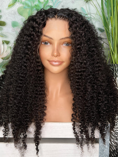 Full Lace Burmese tight curly 26”