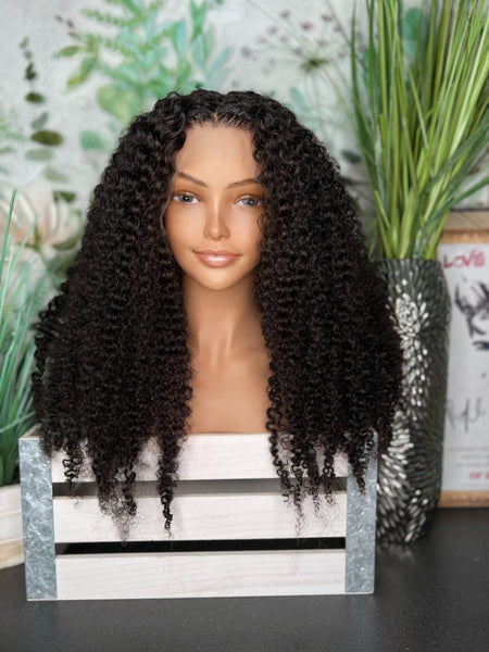 Full Lace Burmese tight curly 26”