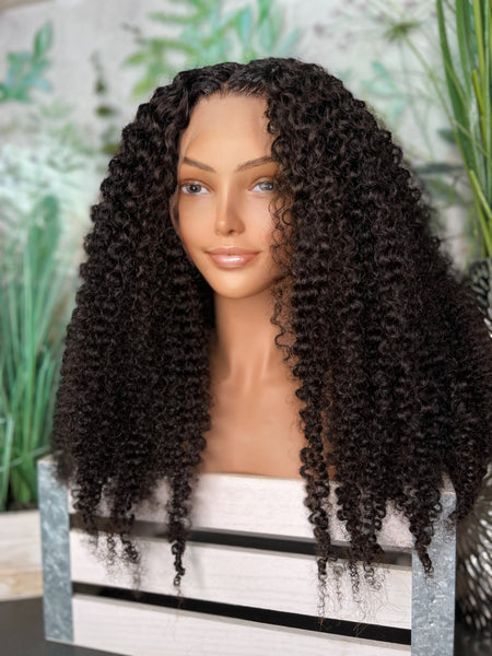 Full Lace Burmese tight curly 26”