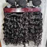 Indian curly bundle set 18’’18’’18’’+18’’ frontal