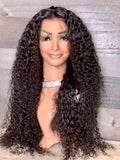 MTO Vietnamese deep curly transparent frontal wig 30’’ 4 bundles
