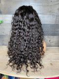 22''Indian waves/curls transparent frontal