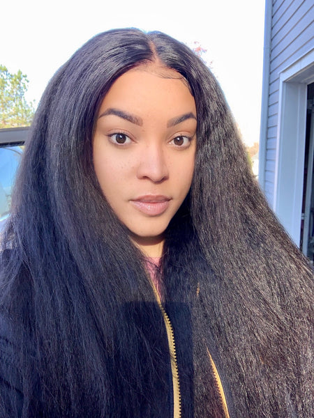 Vietnamese Kinky Straight wig