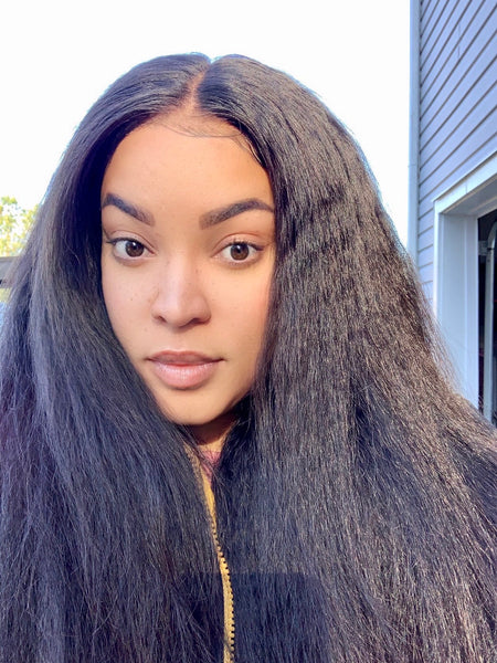 Vietnamese Kinky Straight wig