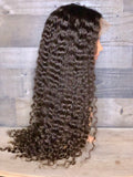Cambodian deep curls, natural chocolate color