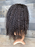 MTO Super natural looking Cambodian  kinky curly 20'' frontal wig