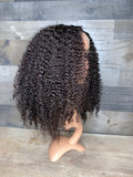 MTO Super natural looking Cambodian  kinky curly 20'' frontal wig