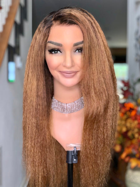 Vietnamese Kinky Straight wig