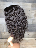 Indian curly FULL LACE 14” with transparent lace