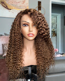 22” Vietnamese deep curly color 27 HD frontal