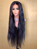 Made to order !26’’ Vietnamese silky texture high density HD frontal wig