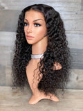 22’’ Cambodian Curly frontal wig