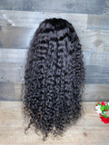 24’’ HD Lace 5x5 Cambodian curly 3.5 bundles