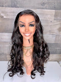 28” Indian silky frontal wig