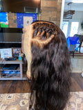 13x6 HD raw indian loose wavy wig 22’’