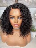 (MTO) HD frontal Cambodian deep curly 14”