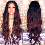 MTO 24” Vietnamese silky texture 13x6 lace frontal wig with custom color