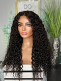 24’’ Cambodian waves/curls frontal wig