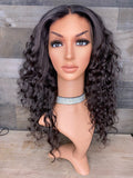 16’’ indian lace frontal wig high density
