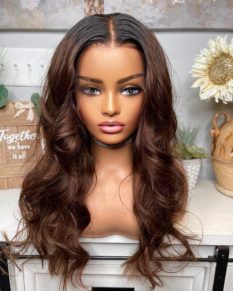 Made to order Vietnamese custom color 24” w/ HD lace frontal