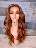 Ginger 18” frontal wig Indian silky
