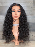 20’’ indian medium waves frontal wig