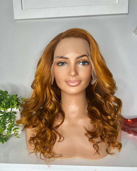 Ginger frontal wig 20” high density