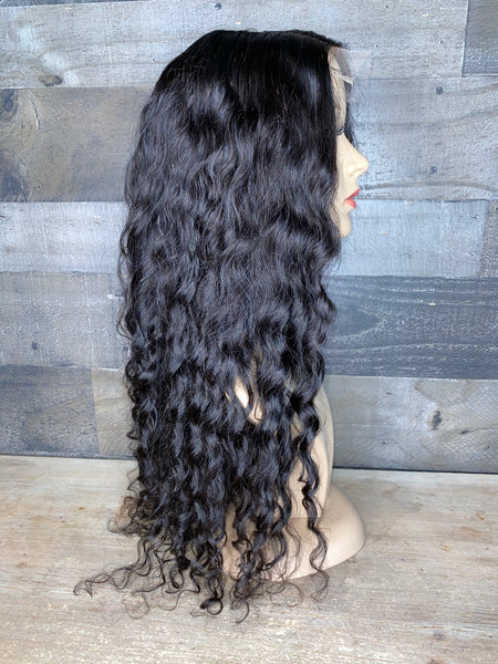 22’’ HD Lace 5x5 Indian Curly WIG