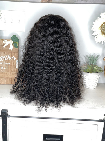 22” HD frontal Cambodian curly high density