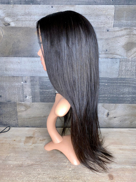 18’’ Vietnamese silky frontal wig 13X6