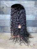 26” closure wig indian  loose curly