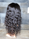 16’’ indian curly frontal wig