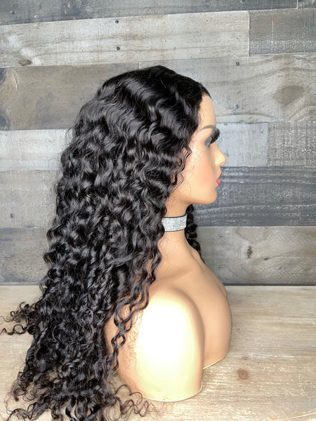 MTO 22” HD Lace frontal Cambodian curls