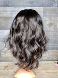 18’’ indian silky loose waves frontal wig high density